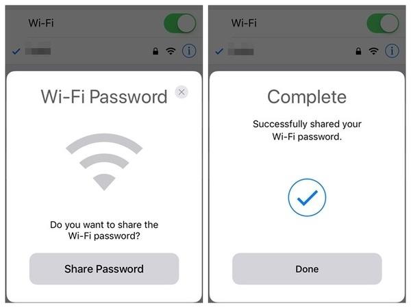 iphone共享wifi密码（如何在iPhone上共享WiFi密码）