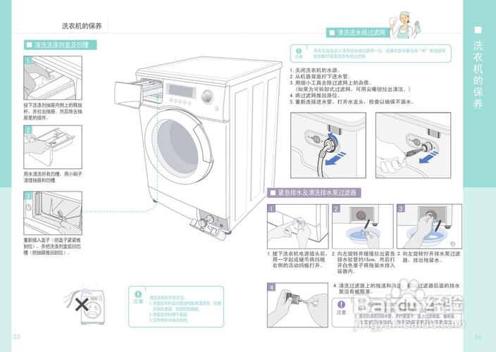 滚筒洗衣机使用，如何正确装载衣物？